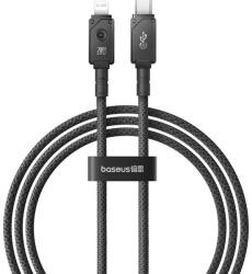 Baseus Cablu Date si Incarcare USB-C - Lightning Baseus Unbreakable, 20W, 1m, Negru