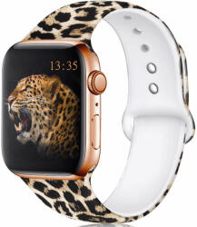 4wrist Szilikon szíj Apple Watch - Leopárd 38/40/41 mm
