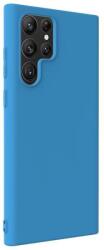 Lemontti Husa Lemontti Silicon Soft Slim pentru Samsung Galaxy S22 Ultra Dark Blue (LEMHSSSS22UDB)