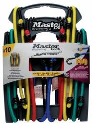 Master Lock 3043EURDAT Master Lock Rögzítő gumi szett, 10 db, kampóval (3043EURDAT)