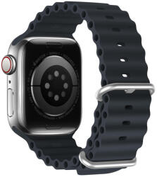 DuxDucis Accesoriu smartwatch DuxDucis Ocean Wave compatibila cu Apple Watch 4/5/6/7/8/SE 42/44/45mm Gray (6934913033890)