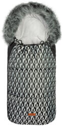 Sensillo Sac de iarna Sensillo OLAF Fleece 100x45 cm Gri/Cuburi (SILLO-8366) - babyneeds