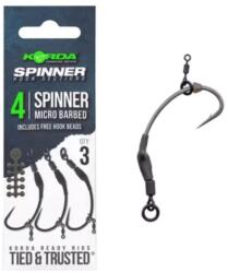 Korda Carlig Korda Montura Spinner Hook Sections Nr. 4 (A.KRR030)