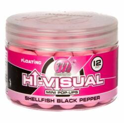 Mainline Hi-Visual Mini Pop-Ups Washed Out Pink - Shellfish Black Pepper 12mm (A0.M.M13030)