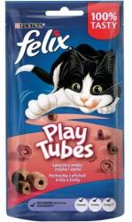 FELIX Play Tubes Pulyka és Sonka ízű macska jutalomfalat 50g - origopet