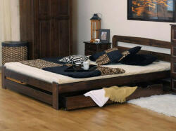 Komforttéka Lidia ágykeret dió 120' + ajándék ágyrács