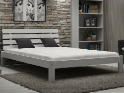 Komforttéka Klara ágykeret fehér 140' + ajándék ágyrács
