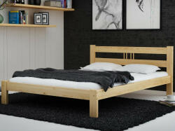 Komforttéka Nikola ágykeret natúr 140' + ajándék ágyrács