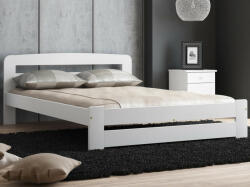 Komforttéka Lidia ágykeret fehér 140' + ajándék ágyrács