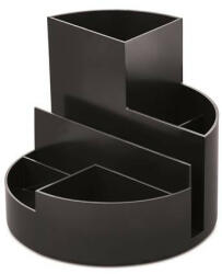 MAUL Írószertartó, újrahasznosított, MAUL Roundbox, fekete (JM4117690ECO) (JM4117690ECO)