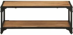 vidaXL Tömör akácfa dohányzóasztal 90 x 45 x 35 cm (328264) - pepita