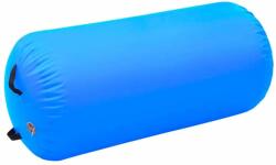 vidaXL Kék pvc felfújható tornahenger pumpával 120 x 90 cm (92720)
