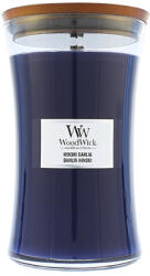 WoodWick Hinoki Dahlia lumânare parfumată cu fitil de lemn 609 g