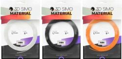  3D Simo Filament ABS II - narancssárga, fekete, fehér (G3D3009) (G3D3009)