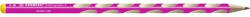 STABILO Easy Slim HB balkezes pink grafitceruza (325/01-HB-6)