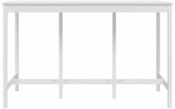 vidaXL Fehér tömör fenyőfa bárasztal 180 x 80 x 110 cm (822163) - pepita