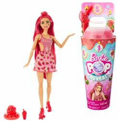 Mattel Barbie: Slime Reveal meglepetés baba - Rózsaszín hajú baba gyümölcsös szoknyában (HNW43) - jatekbolt