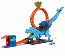 Mattel Hot Wheels City: T-Rex hurok pályaszett (HKX42) - jateknet
