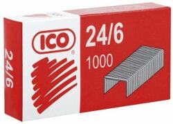 ICO Tűzőkapocs 24/6, piros dobozos Ico (7330024003) - pepita - 163 Ft