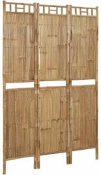 vidaXL 3 paneles bambusz térelválasztó 120 x 180 cm (341748) - pepita