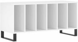 vidaXL Fehér szerelt fa hanglemezszekrény 100 x 38 x 48 cm (831756) - pepita