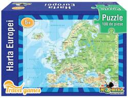 Noriel Puzzle educativ Noriel - Harta Europei, 100 piese (NOR4529_001w)
