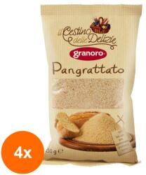 Granoro Set 4 x Pesmet din Paine din Altopascio Lucca, Granoro, 250 g (NAR-4xRDL-1603)