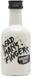 Dead Man's Fingers Rom Dead Mans Fingers, Cocos, Coconut Rum, 37.5% Alcool, Miniatura, 0.05 l