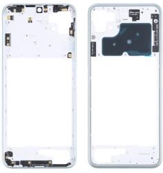Samsung A226 Galaxy A22 5G lcd keret (középső keret) fehér, gyári