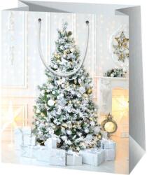 Cardex Karácsonyfa mintás nagy méretű ajándéktáska 27x14x33cm-es (44499) - innotechshop