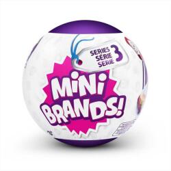 ZURU Mini Brands: Mini világmárkák 5 db-os meglepetés csomag 3. széria (77435K)