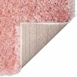 vidaXL Magas szálú rózsaszín bozontos szőnyeg 160 x 230 cm 50 mm (340044) - pepita