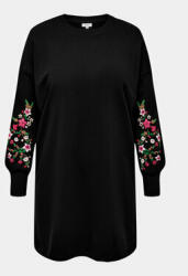 ONLY Rochie tricotată New Calla 15310110 Negru Regular Fit