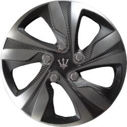 Set 4 capace roti model EVO negru+gri antracit 15" Cod: WX1-1GR-15 Automotive TrustedCars