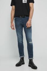 Medicine jeansi barbati, culoarea albastru marin ZBYX-SJM503_59J