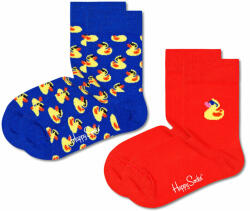 Happy Socks Set de 2 perechi de șosete lungi pentru copii Happy Socks KRDU02-0200 Colorat