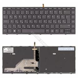 HP L01071-211 gyári új magyar fekete háttérvilágításos laptop billentyűzet (16242)