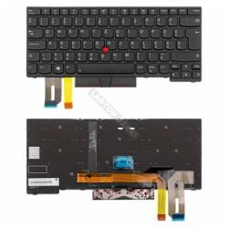 Lenovo 01YP535 gyári új magyar fekete háttérvilágított laptop billentyűzet (17029)