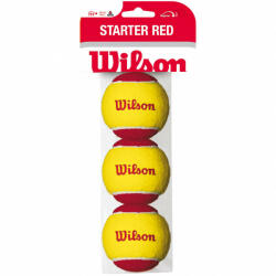 Wilson Junior teniszlabda Wilson Starter Red 3B