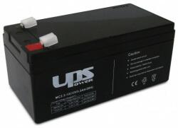 UPS Power UPS MC3.3-12 12V 3, 3Ah zárt ólomsavas akkumulátor (UPS-Power-MC3-3-12)
