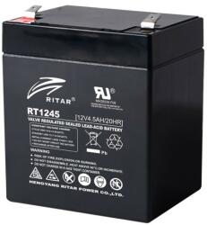 Ritar RT1245 12V 4, 5Ah zárt ólomsavas akkumulátor (Ritar-RT1245)
