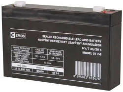 EMOS B9659 6V 7Ah zárt ólomsavas akkumulátor (EMOS-B9659)