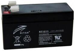 Ritar RT1213 12V 1, 3Ah zárt ólomsavas akkumulátor (Ritar-RT1213)