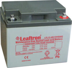 Leaftron LTL12-45 12V 45Ah zárt ólomsavas akkumulátor (Leaftron-LTL12-45)