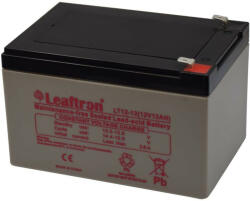 Leaftron LT12-12 F2 12V 12Ah zárt ólomsavas akkumulátor (Leaftron-LT12-12-F2)