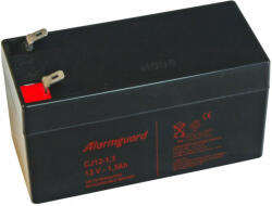 Alarmguard CJ12-1.3 12V 1, 3Ah zárt ólomsavas akkumulátor (Alarmguard-CJ12-1-3)