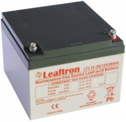 Leaftron LT12-28 12V 28Ah zárt ólomsavas akkumulátor (Leaftron-LT12-28)
