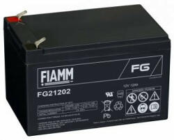 FIAMM FG21202 12V 12Ah zárt ólomsavas akkumulátor (FIAMM-FG21202)