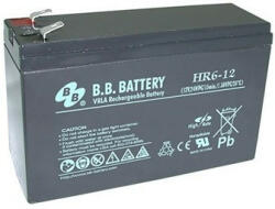 BB Battery HR6-12 F2 12V 6Ah gondozásmentes akkumulátor (BB-Battery-HR6-12-F2)