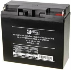 EMOS B9655 12V 18Ah zárt ólomsavas akkumulátor (EMOS-B9655)